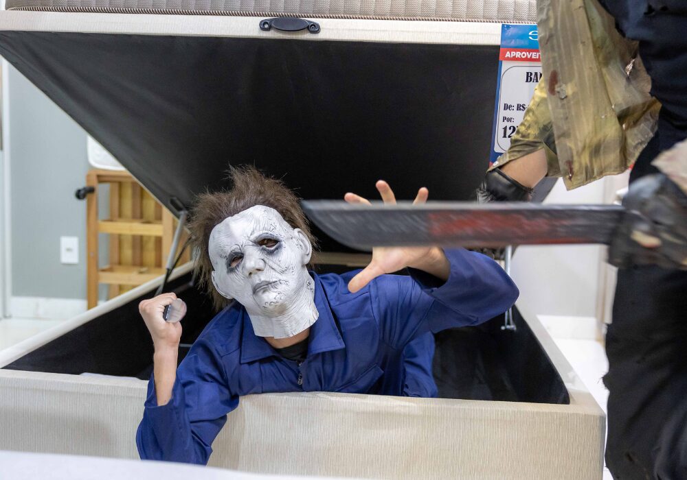 jantar de halloween churras norte shopping