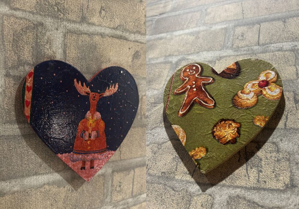 oficina de natal decoupage